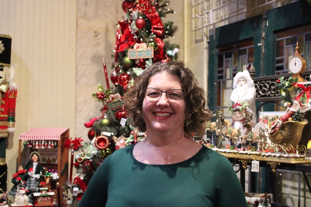 Emily Carvalho said she took ownership of The Christmas Shoppe in 2015 but began working there as an employee in 2002. (Andrew Creelman/Community Impact)