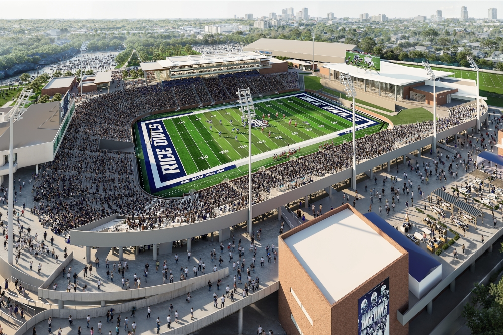 Stadium renovations will be led by Populous, a global design firm. (Rendering courtesy Populous)