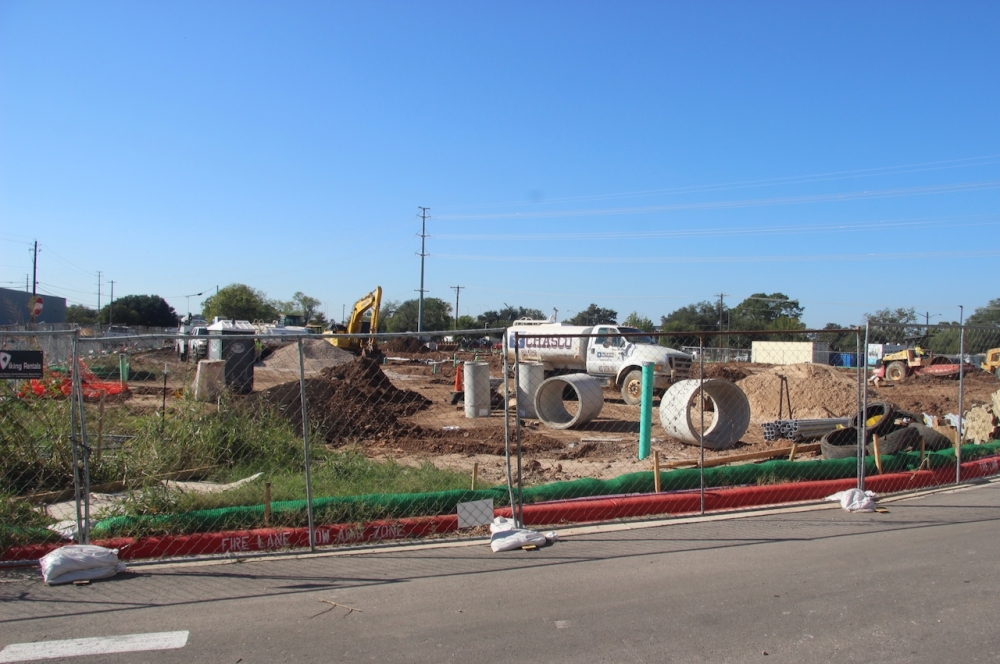 27 affordable homes are being developed next door to Libertad Austin at the Guadalupe Neighborhood Development Corp.'s Johnny Limon Village. (Ben Thompson/Community Impact)