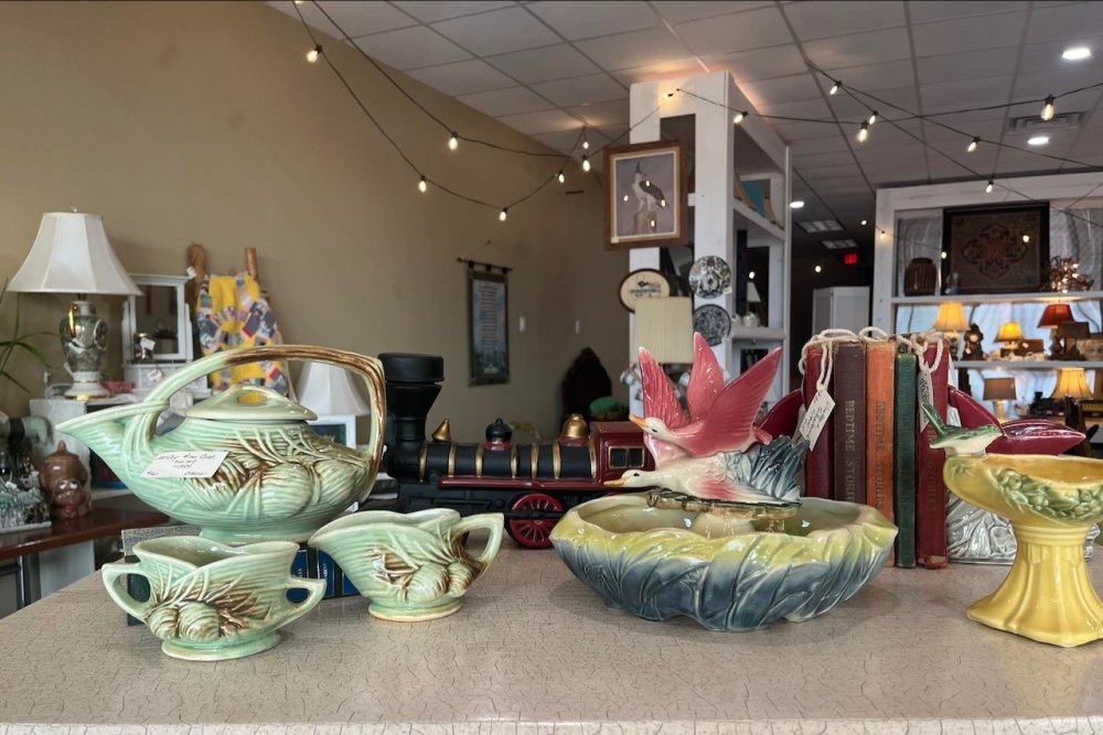 Copperfield Trading Co. is a new antique shop offering 2,000 square-feet of vintage item shopping. (Courtesy Copperfield Trading Co.)