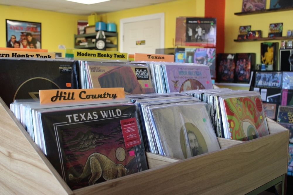 Yard Sale Records doubled the size of its storefront in October. (Andrew Creelman/Community Impact)