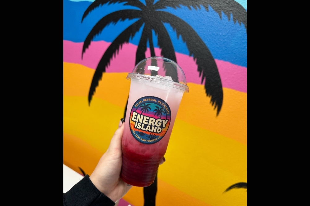 Energy Island Healthy Tea and Shake Shop serves protein shakes and energy teas. (Courtesy Energy Island Healthy Tea and Shake Shop)