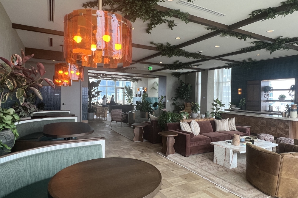 Paseo's top floor includes a resident lounge. (Courtesy LV Collective)