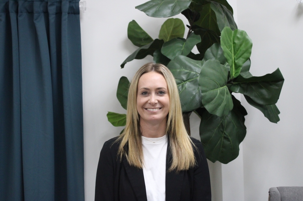 Olivia Burdick is the CEO of The Center, beginning her tenure with the company as an intern while still in college. (Andrew Creelman/Community Impact)