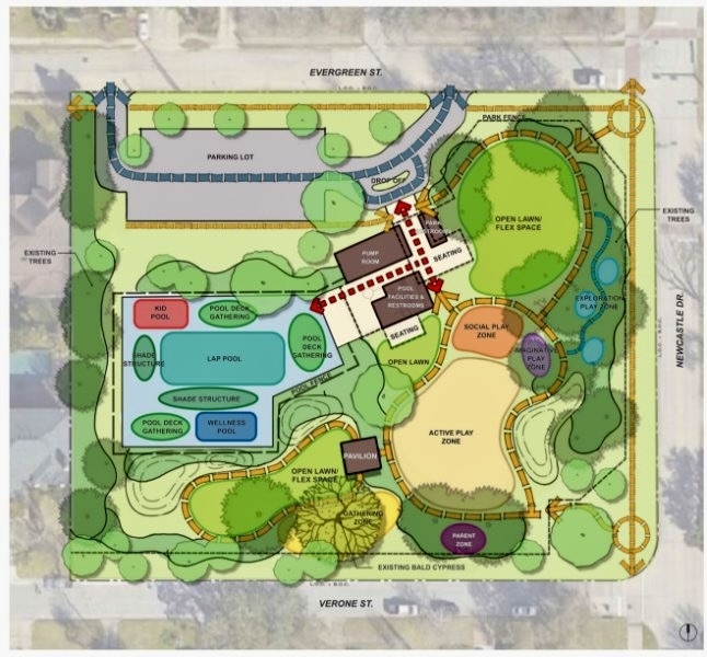 Evergreen Park concept 1.
