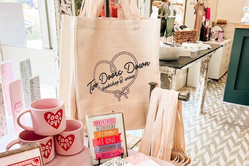 The next pop-up for Two Doors Down Bookshop & Wine will take place on Dec. 6. (Courtesy Two Doors Down Bookshop)