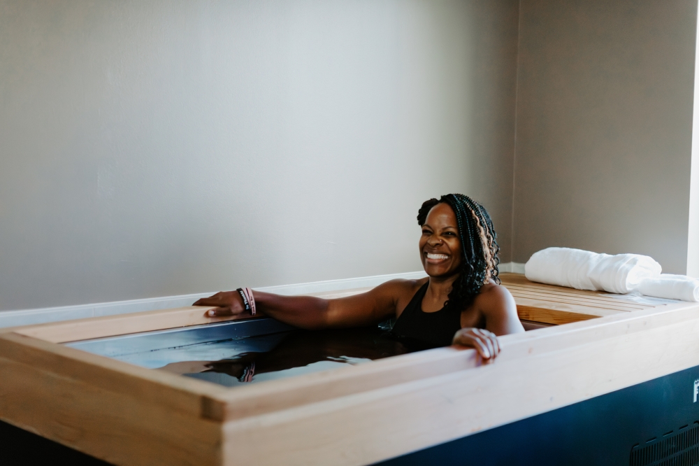 Individuals with memberships at Innovative Wellness can enjoy sauna treatments or cold plunges. (Courtesy Innovative Wellness Center)