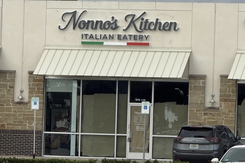 Nonno's Kitchen will serve a variety of Italian cuisine including pizza, pizza and salads. (Courtesy Jamie Francisco)