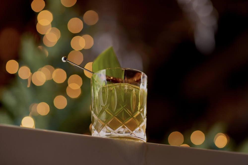 The Banana Claus, a banana-infused bourbon cocktail, will be featured at Zanti Cucina Italiana throughout December. (Courtesy Zanti Cucina Italiana)