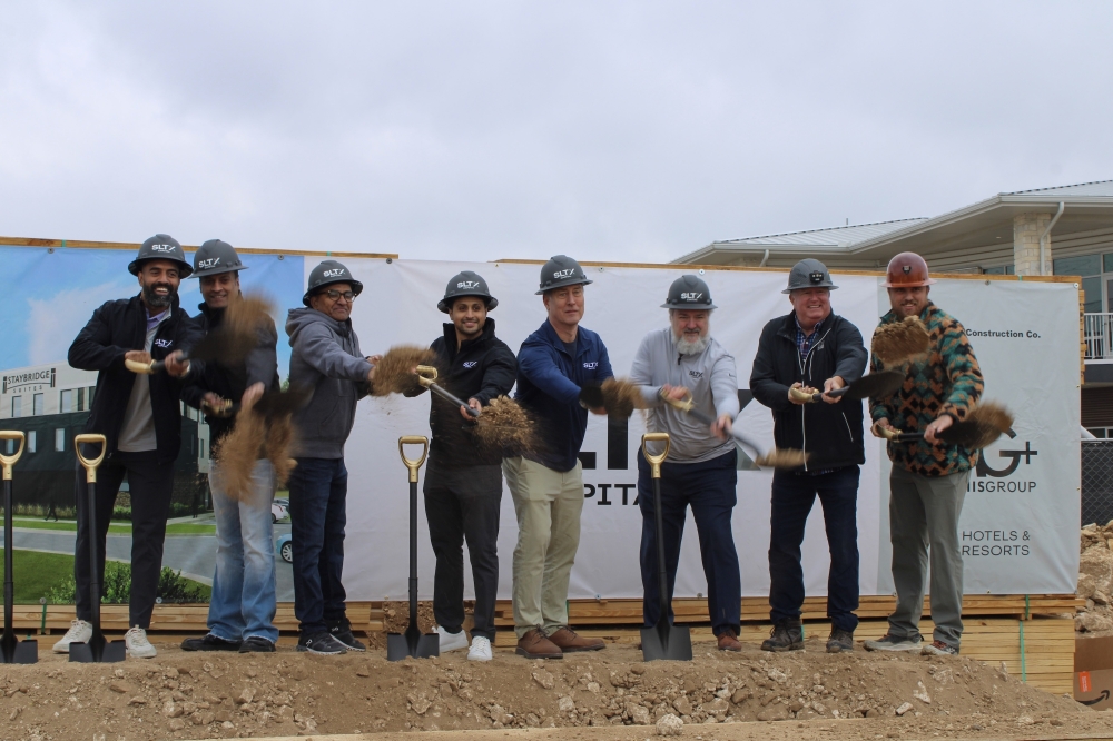 The hotel is expected to open in October 2026. (Dacia Garcia/Community Impact)