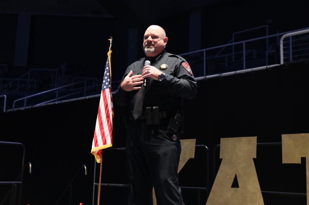Under Rider's leadership, KISD PD is preparing to receive accreditation from the Texas Association of Police Chiefs to demonstrate compliance of best practices. He had previously overseen the same implementations at Fort Bend ISD as Chief of police. (Courtesy Katy ISD)