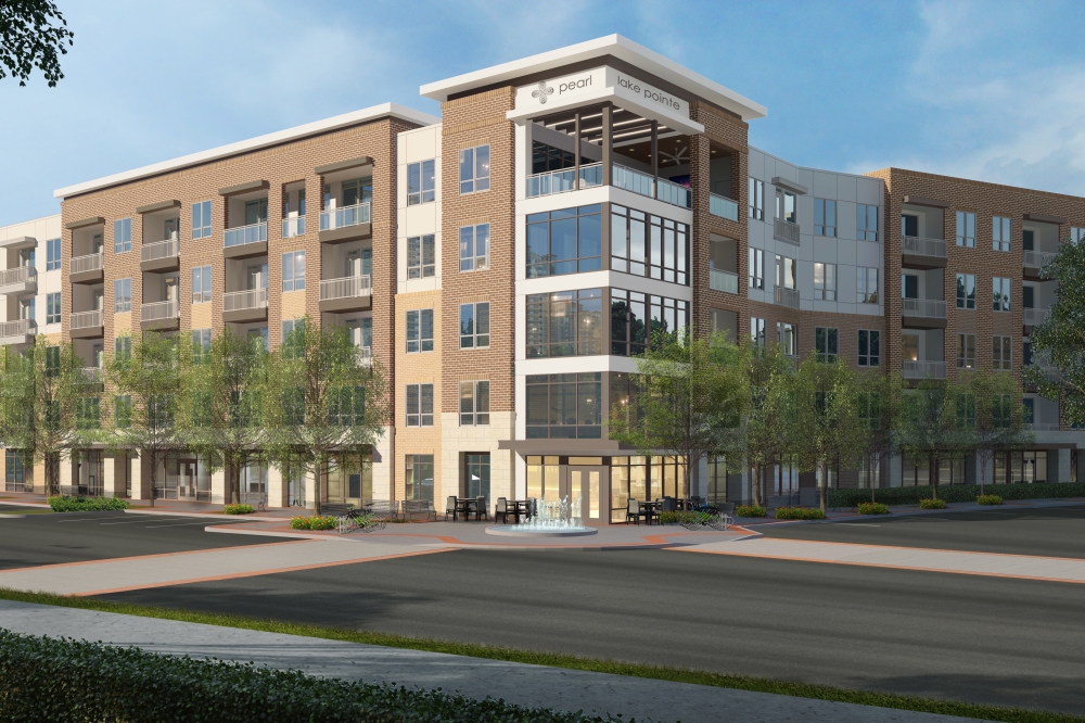 The city of Sugar Land approved the plan for Pearl Lake Pointe in 2023. (Courtesy rendering Morgan Group)