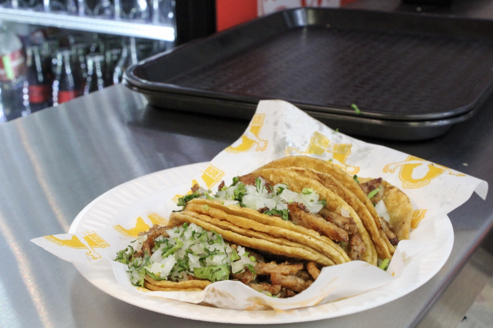 The restaurant's menu boasts tacos, quesadillas, burritos, nachos and more. (Dacia Garcia/Community Impact)