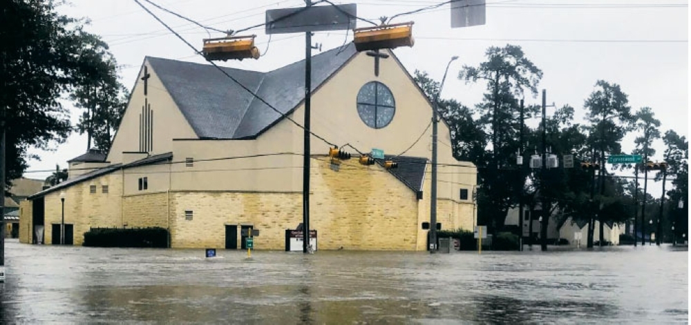 The Centrum was among the more than 150,000 structures that flooded in Harris County during Hurricane Harvey in August 2017. (Courtesy Cypress Creek Foundation for the Arts and Community Enrichment)