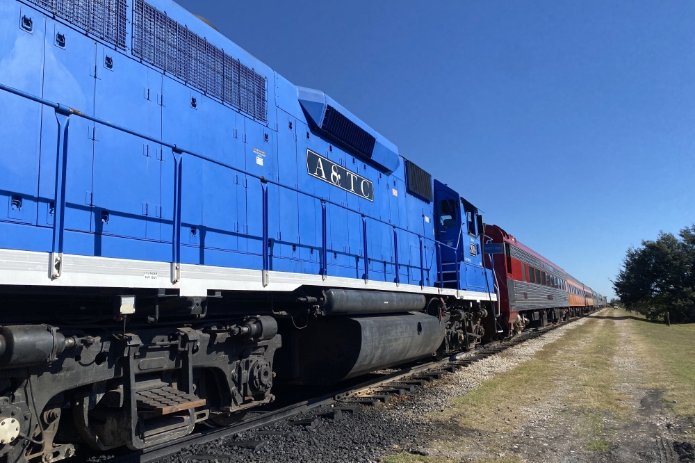 Austin Steam Train Association offers a variety of rides for both adults and families. (Katlynn Fox/Community Impact)