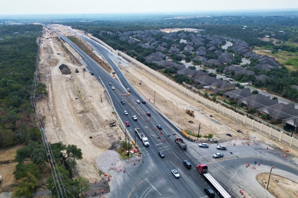 The Texas Department of Transportation continues to make improvements to Hwy. 290. (Courtesy Texas Department of Transportation)
