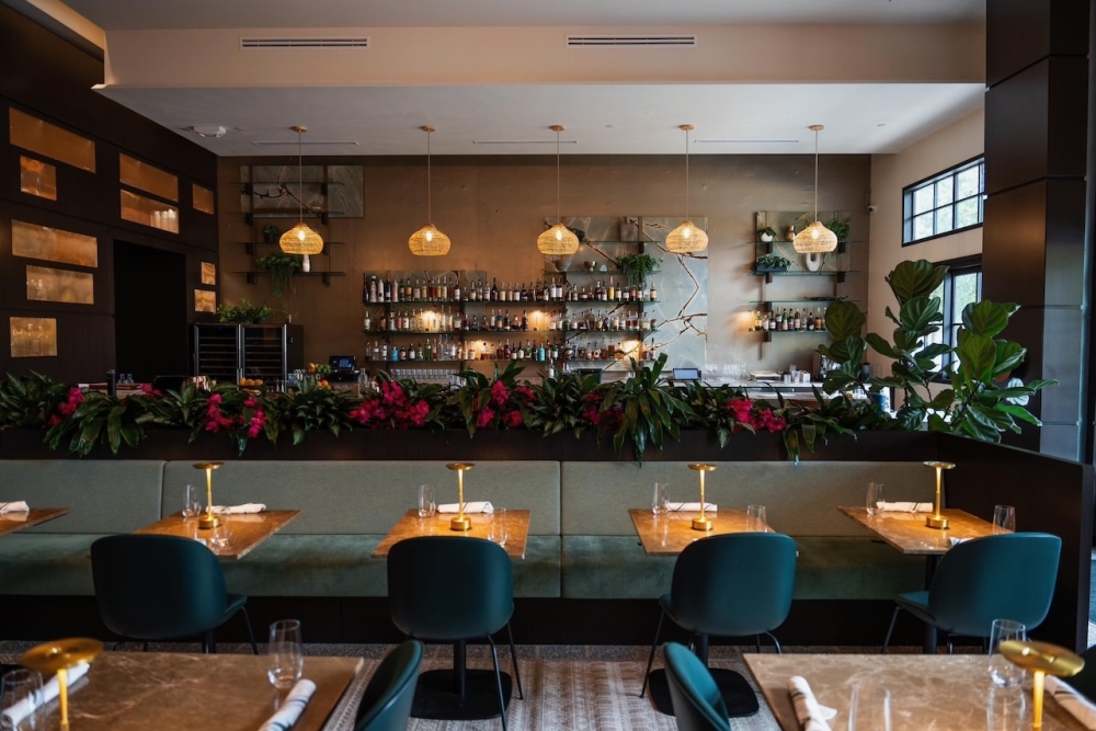 Kirthan and Kripa Shenoy first opened the restaurant at the mixed-use development in the spring of 2022. (Courtesy Auden via Facebook)