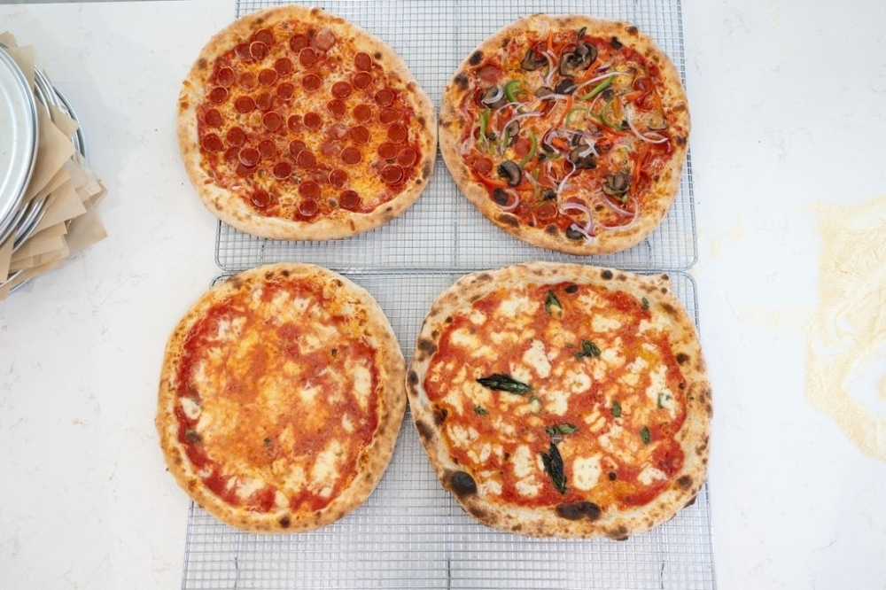 The restaurant is known for its wood-fired pizzas. (Courtesy Winston's)