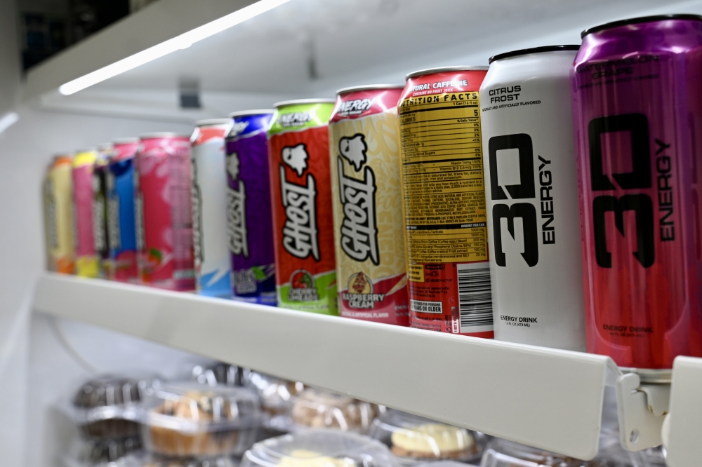 The cafe serves Guzman's energy drink brand, 3D Energy. (Roo Moody/Community Impact)