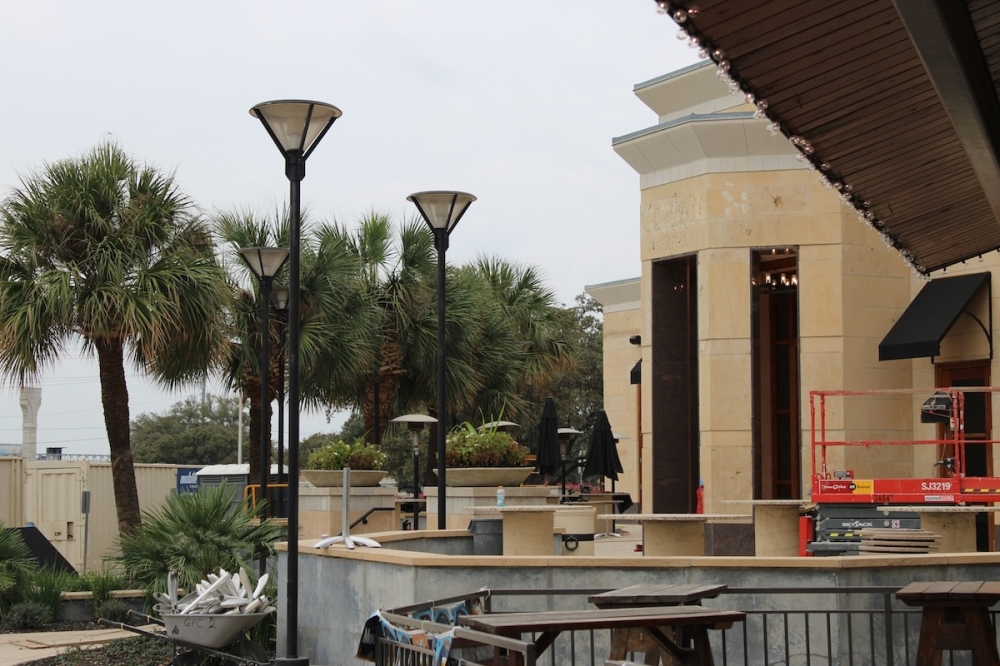 Katerina Restaurant is still under construction and an interior finish-out as of Jan. 8. (Andrew Creelman/Community Impact)