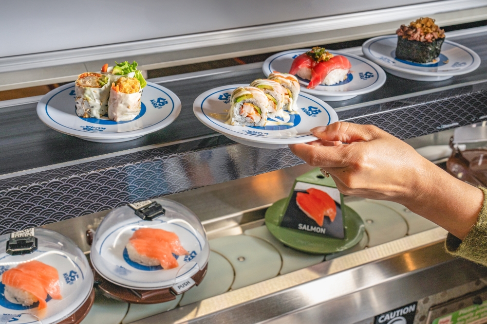 Kura Revolving Sushi Bar is opening an additional Austin-area location in Sunset Valley. (Courtesy of Kura Sushi)