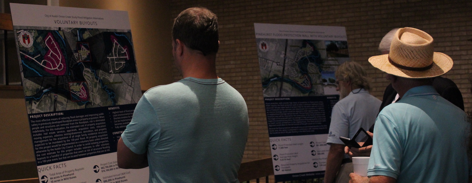 Floodmitigation options proposed to Onion Creek residents Community