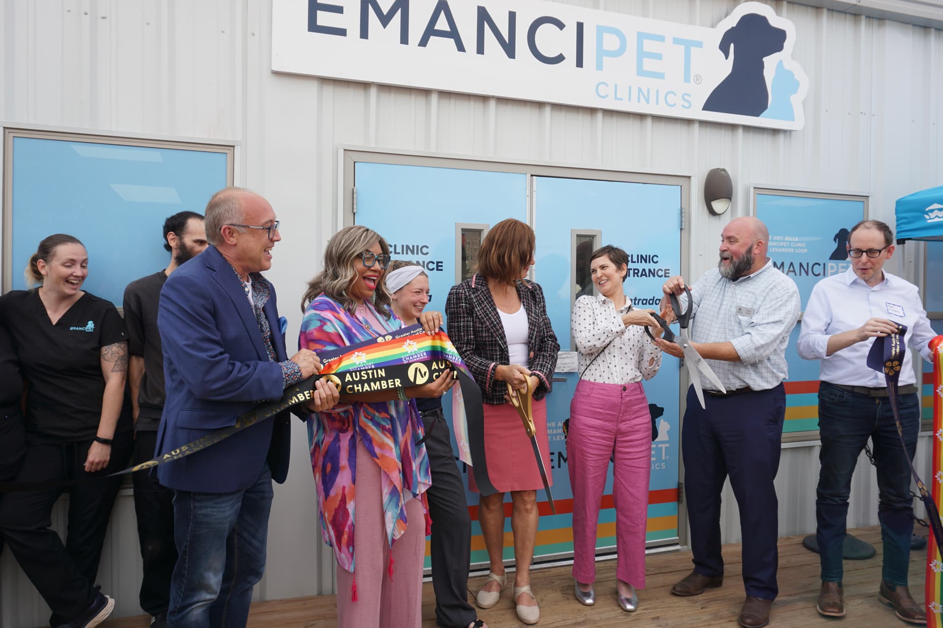 Emancipet celebrates expanded East Austin clinic named for former CEO