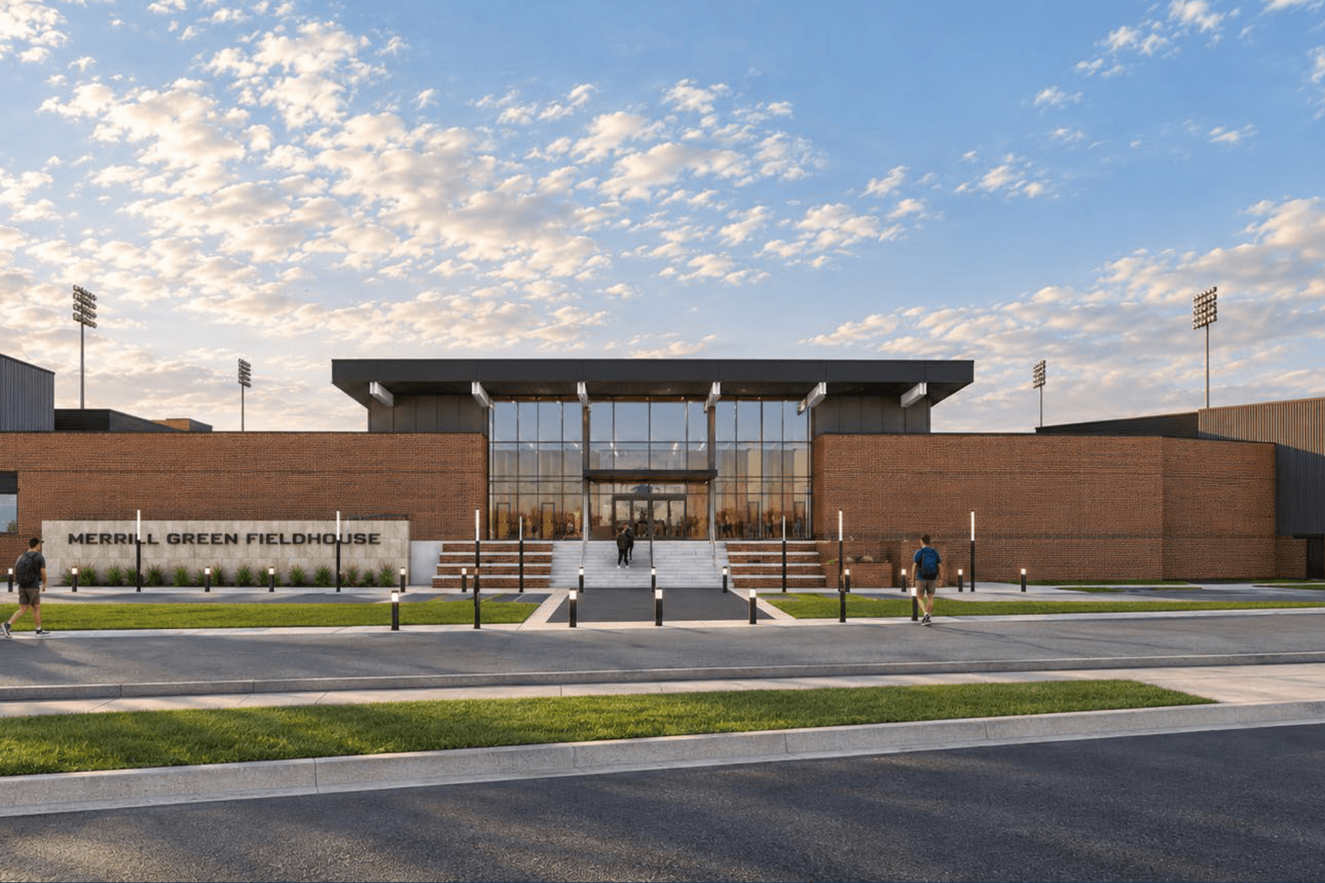 Bryan ISD reviews final designs for Merrill Green Field House before November approval