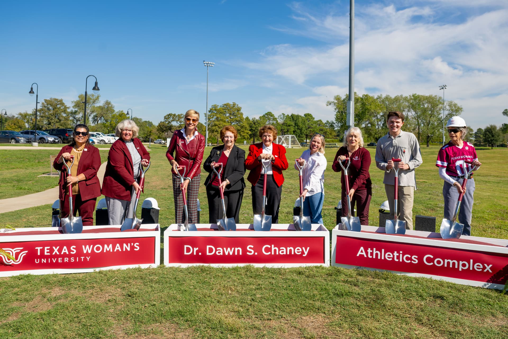 TWU holds ceremonial groundbreaking for $30M athletic complex